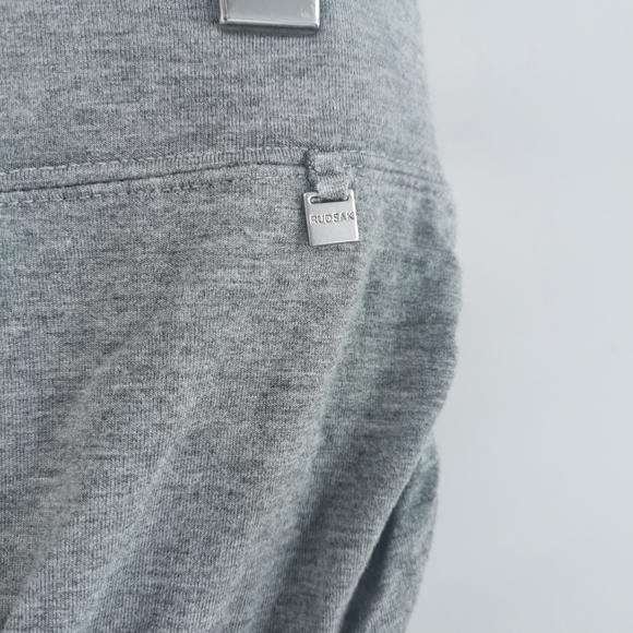 Rudsak Asymmetrical Drape Midi Skirt - Picture 2 of 5